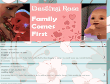 Tablet Screenshot of destinys100babychallenge.blogspot.com