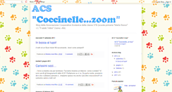 Desktop Screenshot of coccinellezoom.blogspot.com