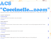 Tablet Screenshot of coccinellezoom.blogspot.com