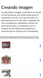 Mobile Screenshot of creandoimageneidentidad.blogspot.com