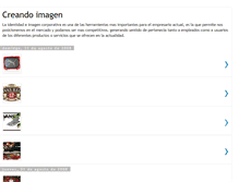 Tablet Screenshot of creandoimageneidentidad.blogspot.com