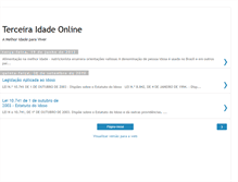 Tablet Screenshot of blogterceiraidadeonline.blogspot.com