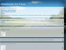 Tablet Screenshot of alfabetizaodos9anos.blogspot.com