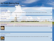 Tablet Screenshot of mydutchbakingblog.blogspot.com