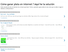 Tablet Screenshot of ganarplataonline.blogspot.com