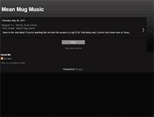 Tablet Screenshot of meanmugmusic1.blogspot.com