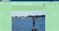 Desktop Screenshot of elizasensembles.blogspot.com