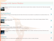 Tablet Screenshot of massagewithauroraborealis.blogspot.com