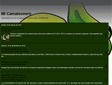 Tablet Screenshot of micamaleonero.blogspot.com