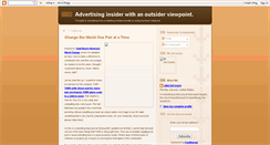 Desktop Screenshot of adoutsider.blogspot.com