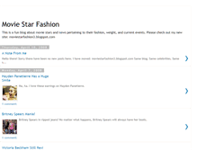 Tablet Screenshot of moviestarfashion.blogspot.com