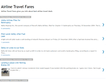 Tablet Screenshot of airlinetravelfares.blogspot.com