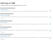 Tablet Screenshot of chsclassof1989.blogspot.com