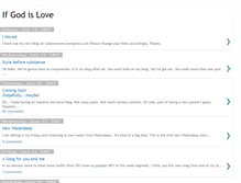 Tablet Screenshot of ifgodislove.blogspot.com