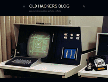 Tablet Screenshot of oldhackers.blogspot.com