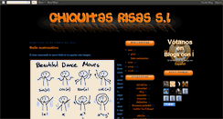 Desktop Screenshot of chiquitasrisas.blogspot.com