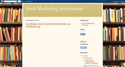 Desktop Screenshot of bookmarkerting-book-marketing.blogspot.com