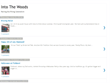 Tablet Screenshot of 8intothewoods.blogspot.com