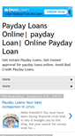 Mobile Screenshot of geteasypaydayloan.blogspot.com