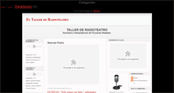 Desktop Screenshot of eltallerderadioteatro.blogspot.com