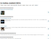 Tablet Screenshot of djkarma.blogspot.com