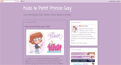 Desktop Screenshot of petitprincegay.blogspot.com