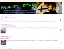 Tablet Screenshot of neufneufgoesfinland.blogspot.com
