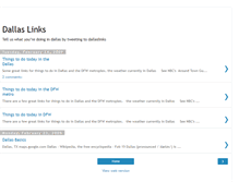 Tablet Screenshot of dallaslinks.blogspot.com