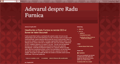 Desktop Screenshot of despreradufurnica.blogspot.com