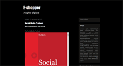 Desktop Screenshot of eshopperblog.blogspot.com