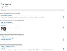 Tablet Screenshot of eshopperblog.blogspot.com