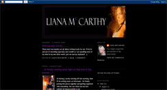 Desktop Screenshot of lianamccarthy.blogspot.com