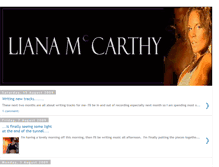 Tablet Screenshot of lianamccarthy.blogspot.com