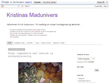 Tablet Screenshot of kristinasmadunivers.blogspot.com