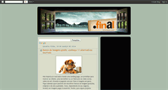 Desktop Screenshot of pontofinalarte.blogspot.com