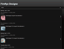 Tablet Screenshot of fireflyzdesignz.blogspot.com
