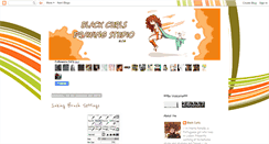 Desktop Screenshot of blackcurlsdrawingstudio.blogspot.com