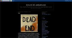 Desktop Screenshot of exiliodeandarilho.blogspot.com