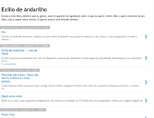 Tablet Screenshot of exiliodeandarilho.blogspot.com