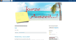Desktop Screenshot of kurze-auszeit.blogspot.com