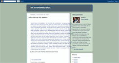 Desktop Screenshot of loscronometristas.blogspot.com