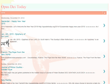 Tablet Screenshot of opusdeitoday.blogspot.com