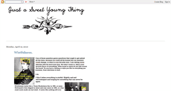 Desktop Screenshot of justasweetyoungthing.blogspot.com