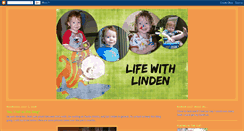 Desktop Screenshot of lifewithlinden.blogspot.com