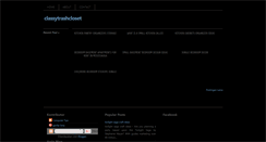 Desktop Screenshot of classytrashcloset.blogspot.com