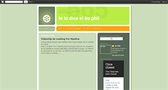 Desktop Screenshot of phil85.blogspot.com