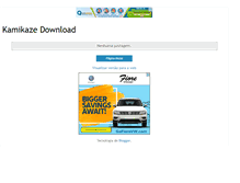 Tablet Screenshot of kamikazedownload.blogspot.com
