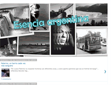 Tablet Screenshot of esencia-argentina.blogspot.com