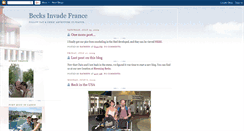 Desktop Screenshot of becksinvadefrance.blogspot.com