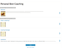 Tablet Screenshot of personalbestcoaching.blogspot.com